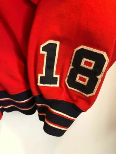 Mens Vintage Red Wing Baseball Jacket