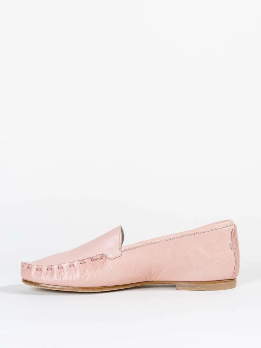 moccasin poshy flat - marble