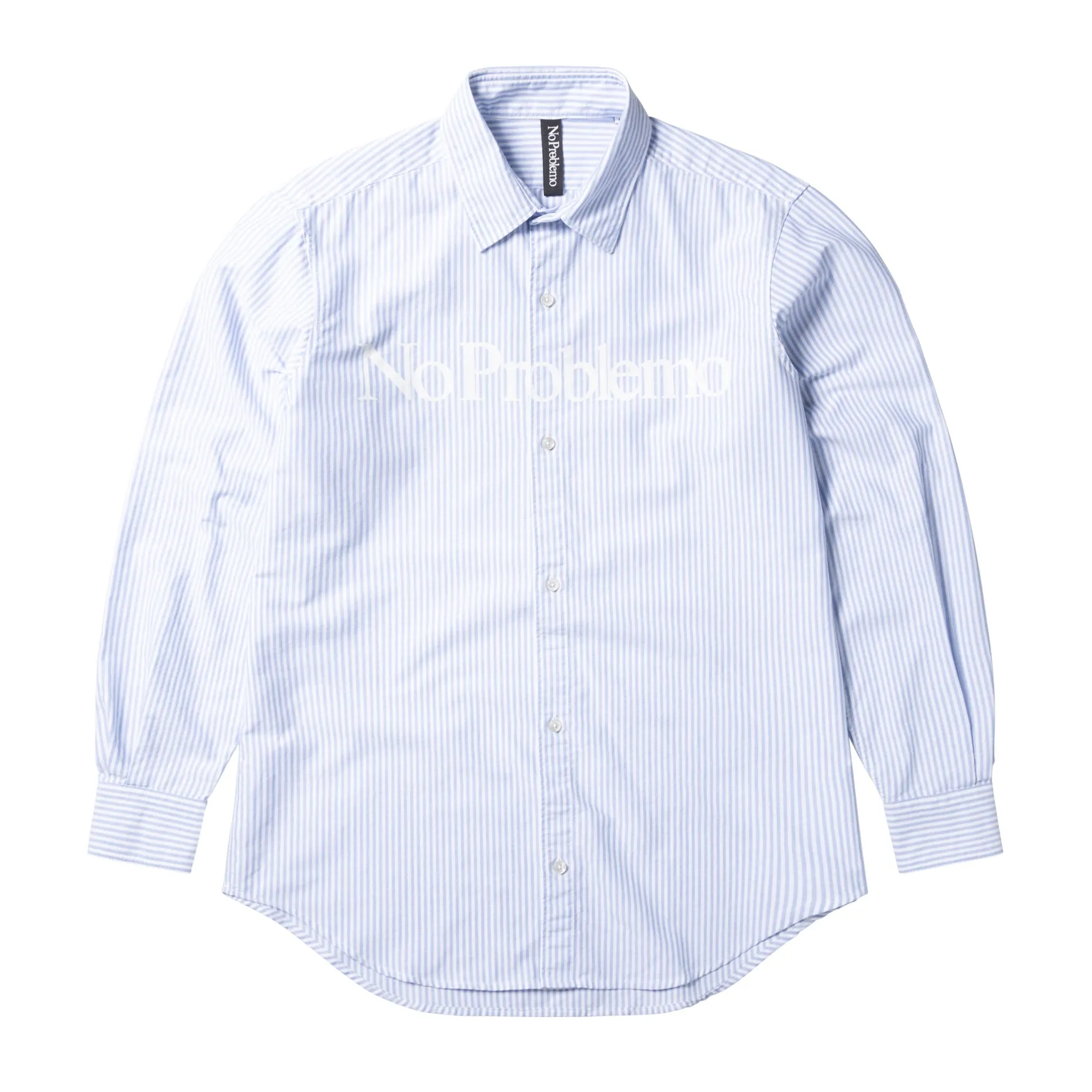 No Problemo Blue Oxford Shirt NPAR40101