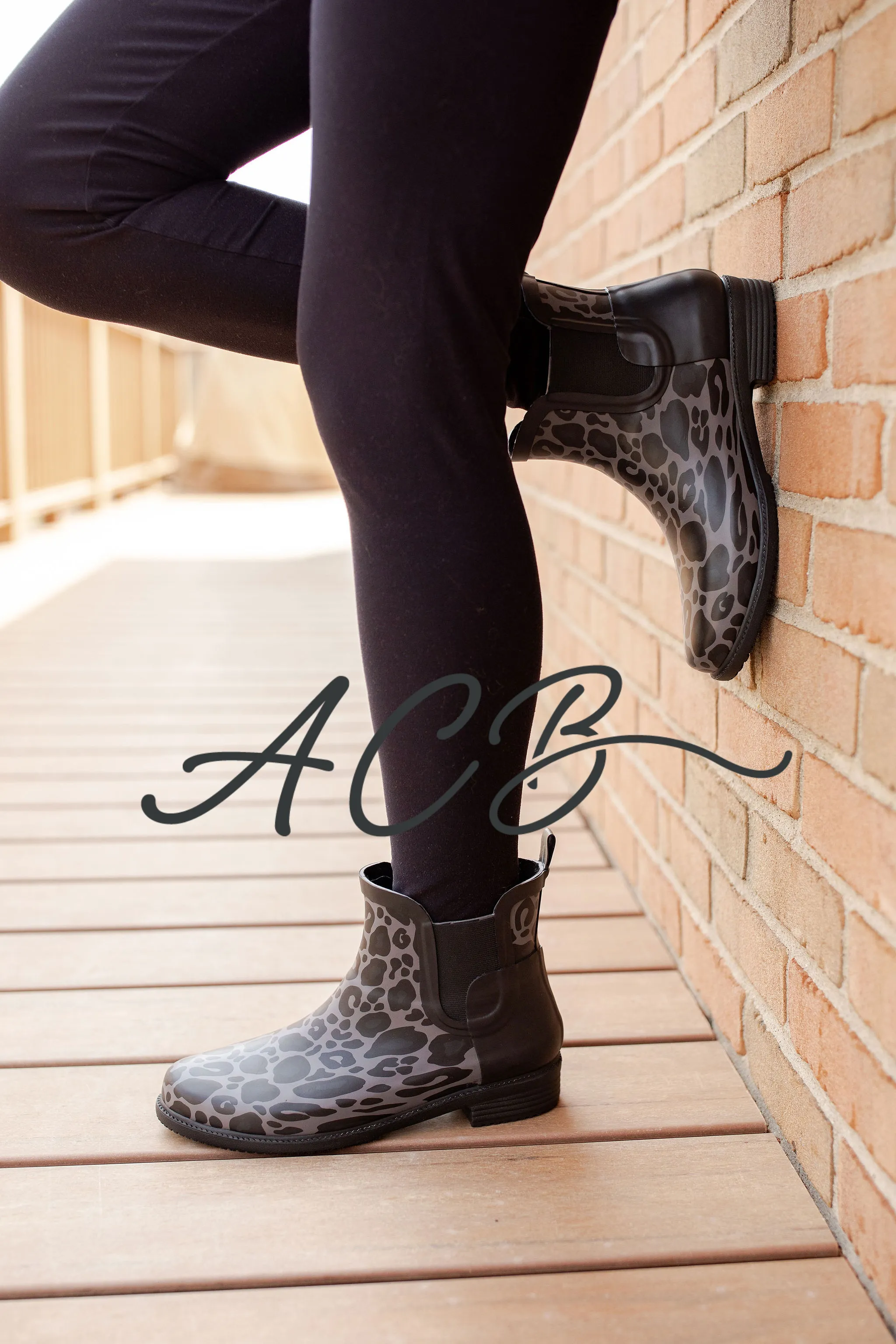 The Rachael Rainboot- Short