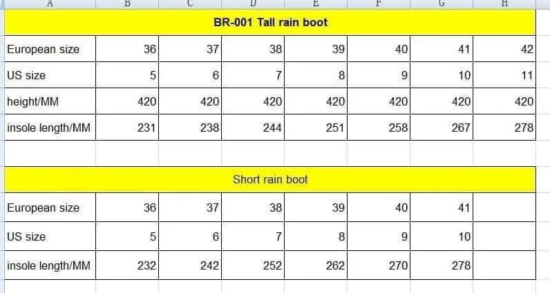 The Rachael Rainboot- Short